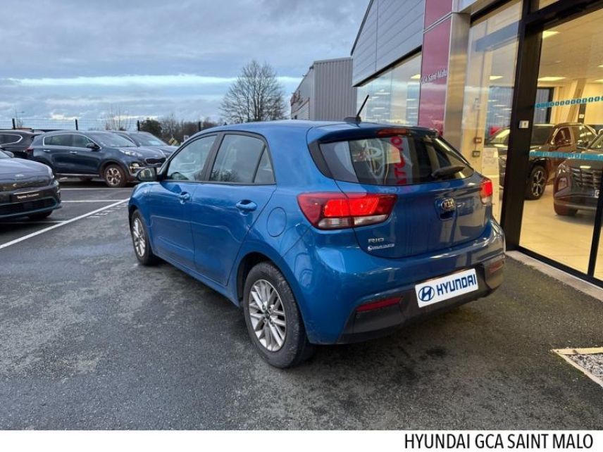 35400 : Hyundai Saint-Malo - GCA - KIA Rio - Rio - Bleu Azur métallisé - Traction - Essence