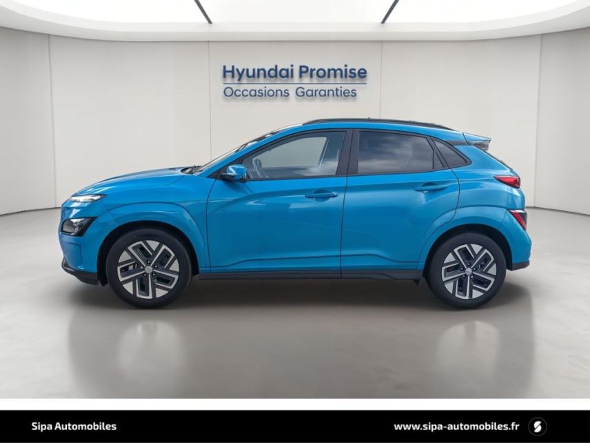 33110 : Hyundai Bordeaux Nord Le Bouscat - Sipa Automobiles - HYUNDAI KONA ELECTRIC Intuitive - KONA ELECTRIC (12/2020) - Bleu - Automate à fonct. Continu - Courant électrique