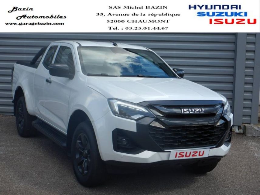 52000 : Hyundai Chaumont - Garage Michel Bazin - ISUZU D-Max - D-Max - Dolomite White Pearl - Transmission intégrale enclenc - Diesel