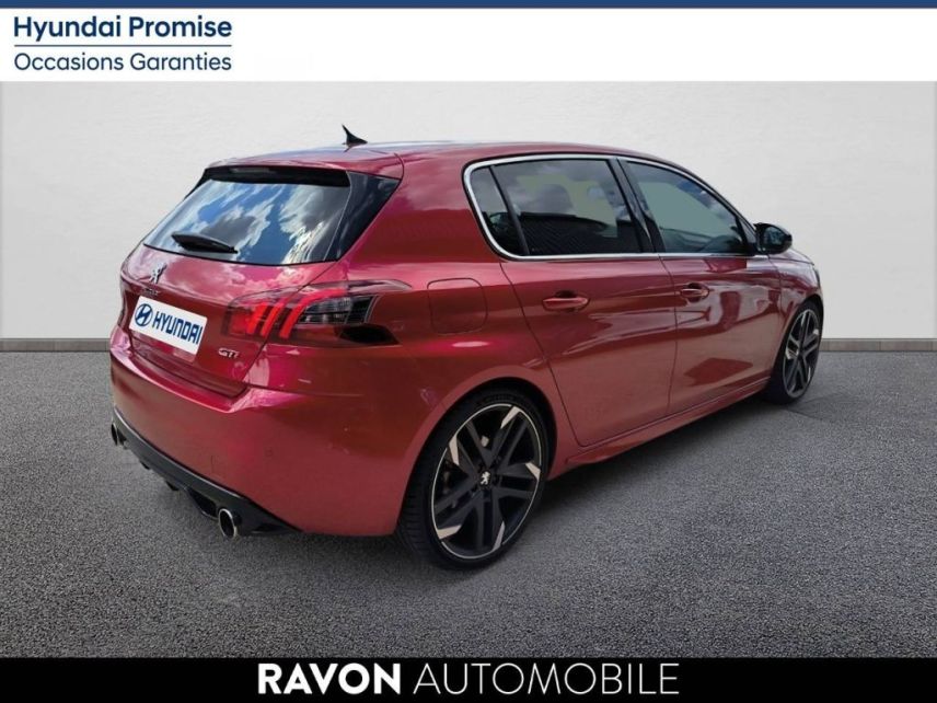 42100 : Hyundai Saint-Etienne - Ravon Automobile - PEUGEOT 308 GTi by PEUGEOT SPORT - 308 II - Rouge - Boîte manuelle - Essence sans plomb
