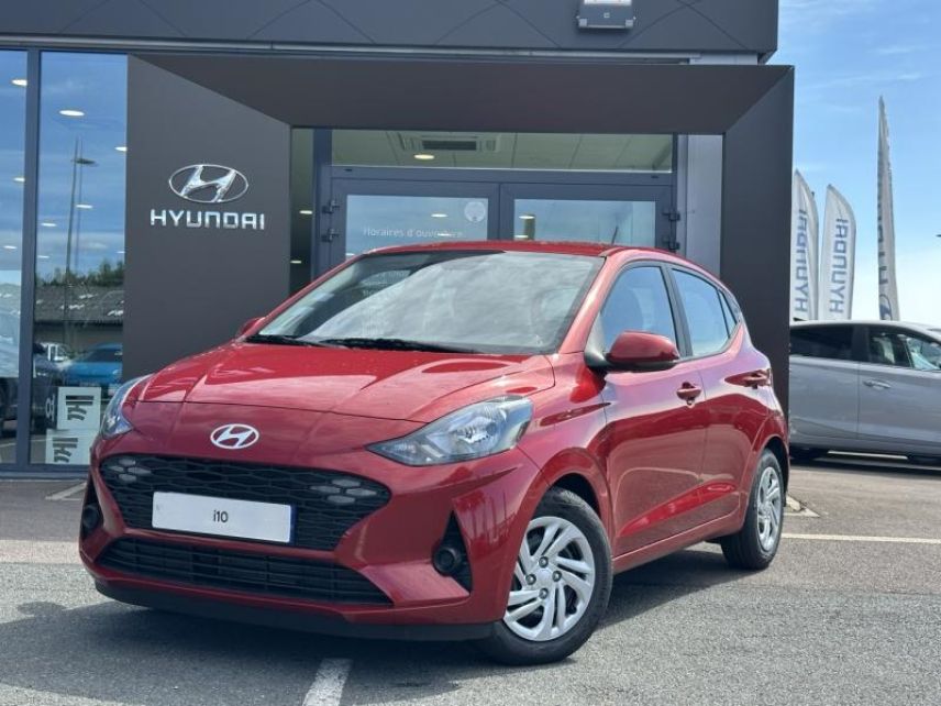 57200 : Hyundai Sarreguemines - Theobald Automobiles - HYUNDAI i10 - i10 - Dragon Red Métal - Traction - Essence