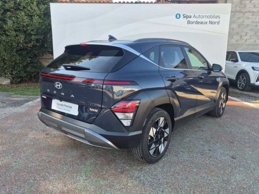 33110 : Hyundai Bordeaux Nord Le Bouscat - Sipa Automobiles - HYUNDAI KONA Creative - KONA II - Bleu - Automate sequentiel - Essence / Courant électrique