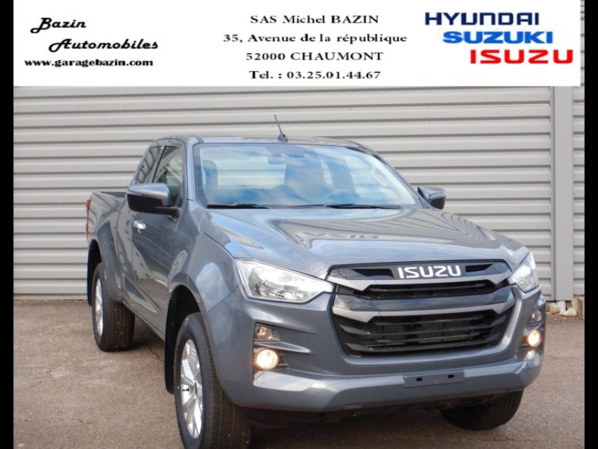 52000 : Hyundai Chaumont - Garage Michel Bazin - ISUZU D-Max - D-Max - Islay Gray métal - Transmission intégrale enclenc - Diesel