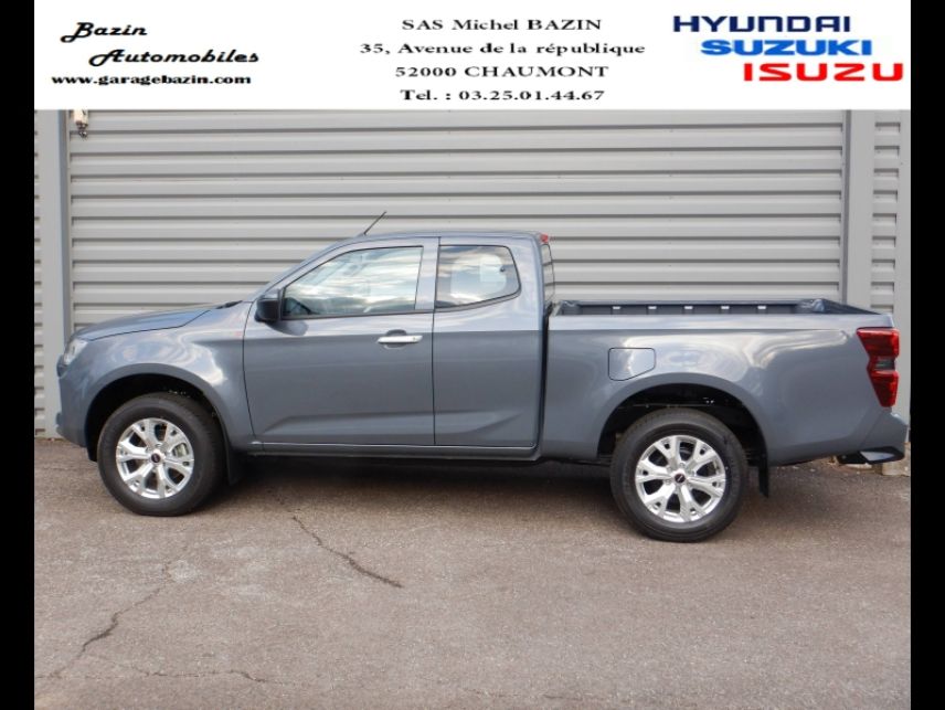 52000 : Hyundai Chaumont - Garage Michel Bazin - ISUZU D-Max - D-Max - Islay Gray métal - Transmission intégrale enclenc - Diesel