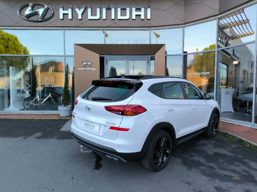 19100 : Hyundai Brive-la-Gaillarde - Garage Pouget - HYUNDAI Tucson - Tucson - Blanc Métal - Traction - Diesel/Micro-Hybride