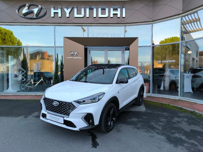 19100 : Hyundai Brive-la-Gaillarde - Garage Pouget - HYUNDAI Tucson - Tucson - Blanc Métal - Traction - Diesel/Micro-Hybride
