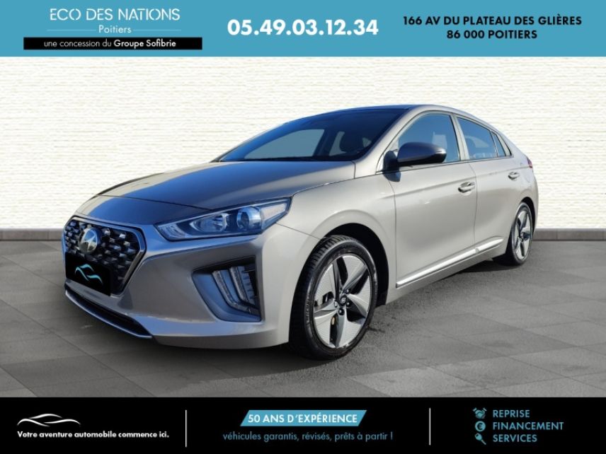86000 : Hyundai Poitiers - Eco des Nations - HYUNDAI Ioniq - Ioniq - Gris - Traction - Hybride : Essence/Electrique