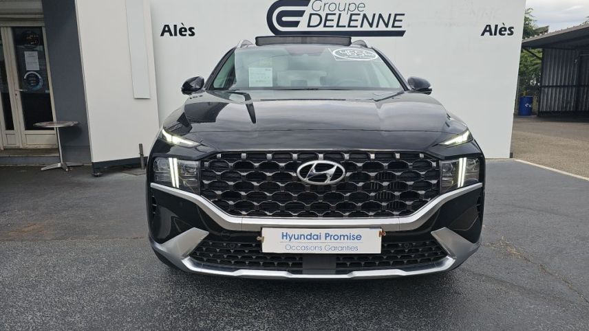 30100 : Hyundai Alès - Auto Hall - HYUNDAI SANTA FE Executive - SANTA FE IV - Noir - Boîte automatique - Essence / Courant électrique
