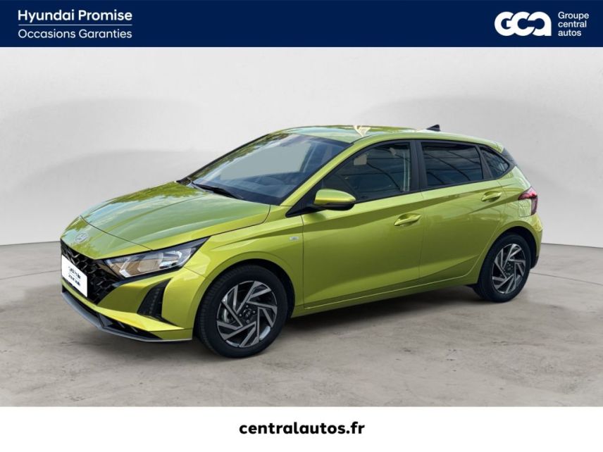 69340 : Hyundai Lyon Ouest - Groupe Central Autos - HYUNDAI i20 Intuitive - i20 III - Vert - Automate sequentiel - Essence sans plomb