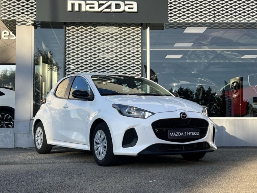 29000 : Hyundai Quimper - Iroise Automobiles - MAZDA Mazda 2 Hybrid - Mazda 2 Hybrid - Blanc - Traction - Hybride : Essence/Electrique