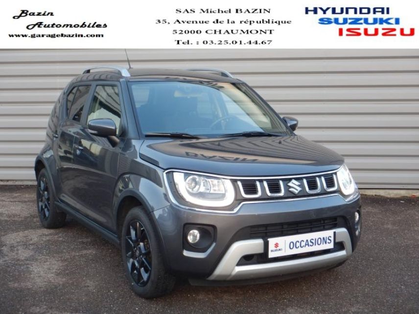 52000 : Hyundai Chaumont - Garage Michel Bazin - SUZUKI Ignis - Ignis - Premium Silver métallisé - Traction - Essence/Micro-Hybride