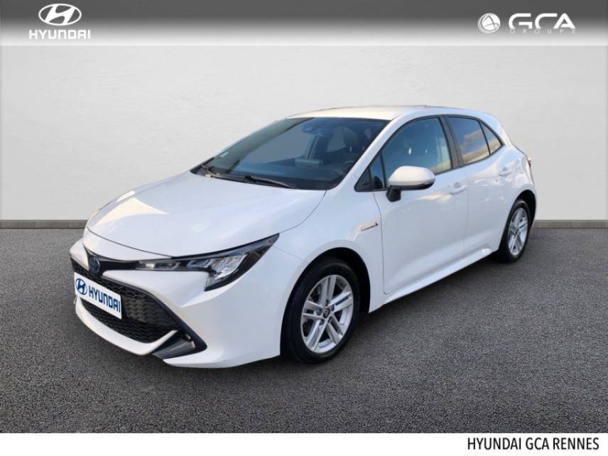 35513 : Hyundai Rennes - GCA - TOYOTA Corolla - Corolla - Blanc Pur - Traction - Hybride : Essence/Electrique