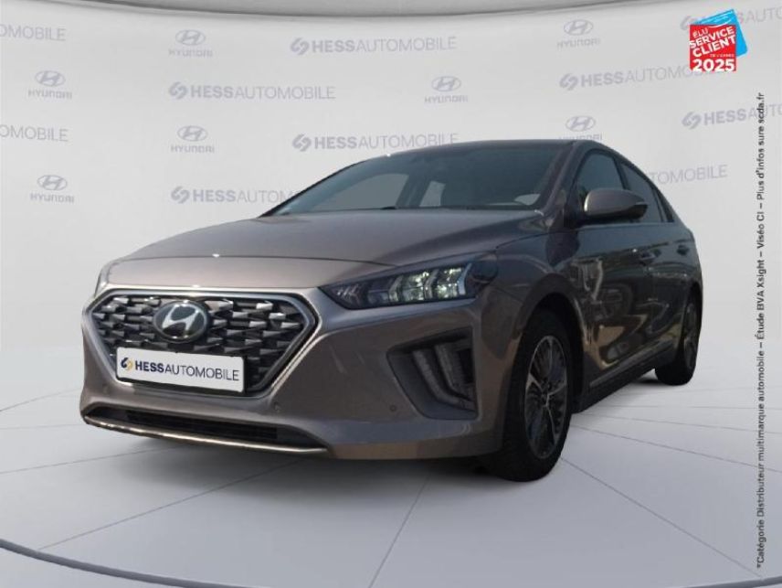 51100 : Hyundai Reims - HESS Automobile - HYUNDAI Ioniq - Ioniq - Amazon Grey Métal - Traction - Hybride rechargeable : Essence/Electrique