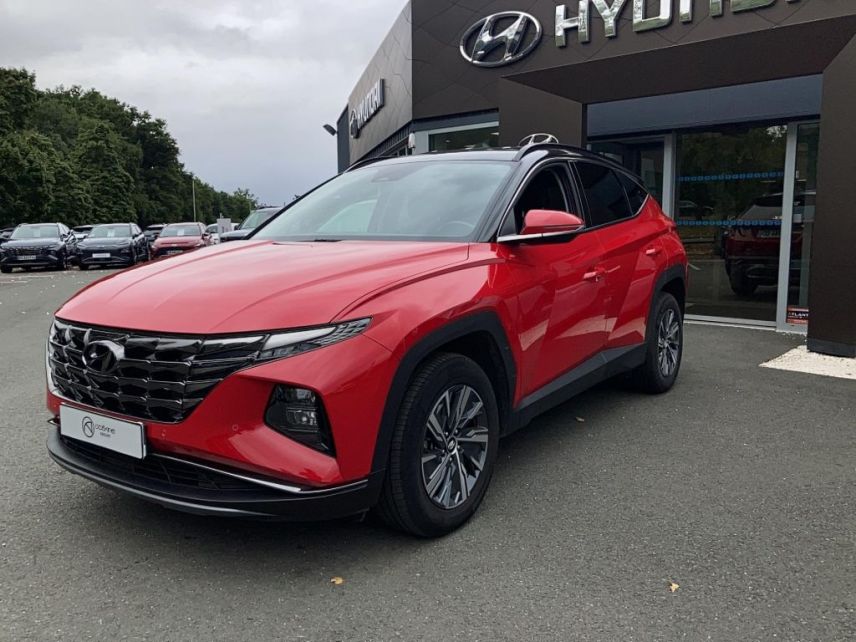 49070 : Hyundai Angers - Oceane Automobiles - HYUNDAI TUCSON Creative - TUCSON IV - Rouge - Boîte automatique - Essence / Courant électrique