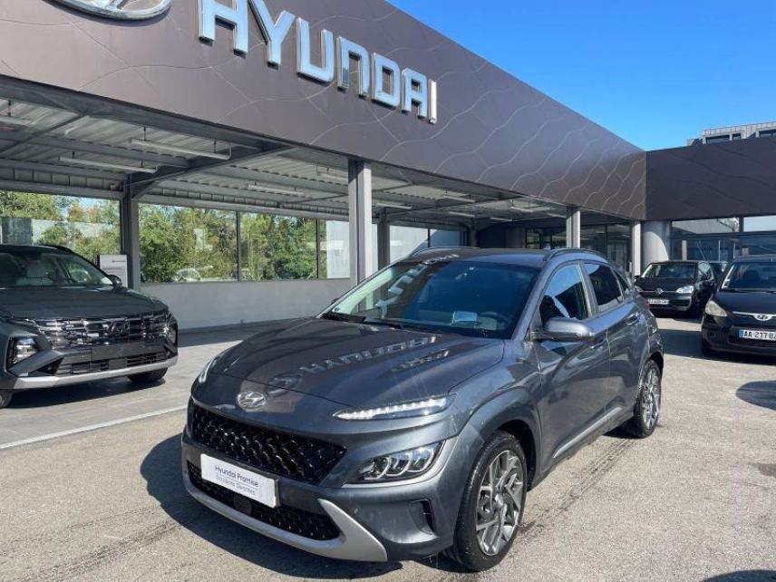 64100 : Hyundai Bayonne - Oceanic Auto - HYUNDAI Kona - Kona - Dark Knight Métal - Traction - Hybride : Essence/Electrique