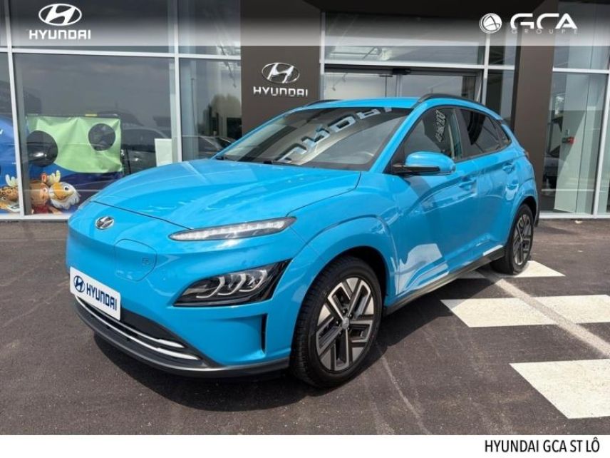50000 : Hyundai Saint-Lô - GCA - HYUNDAI Kona - Kona - Bleu - Traction - Electrique