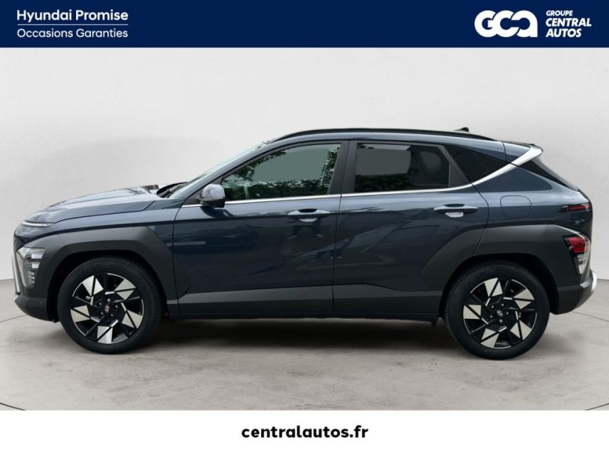 69190 : Hyundai Lyon Sud - Groupe Central Autos - HYUNDAI KONA Executive - KONA II - Bleu - Automate sequentiel - Essence / Courant électrique