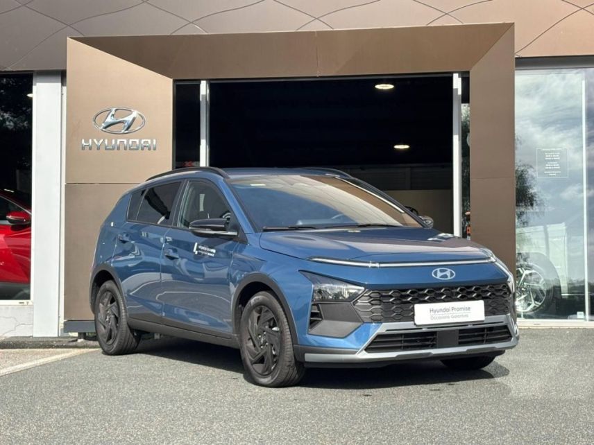 29000 : Hyundai Quimper - Iroise Automobiles - HYUNDAI Bayon - Bayon - Vibrant Blue Métal - Traction - Essence