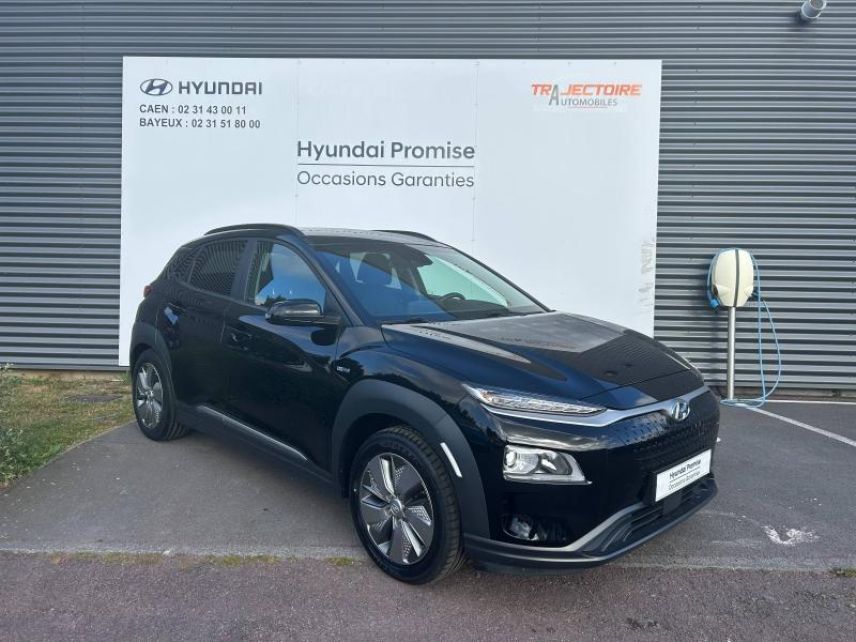 14100 : Hyundai Lisieux - Trajectoire Automobiles - HYUNDAI Kona - Kona - Phantom Black Métal - Traction - Electrique