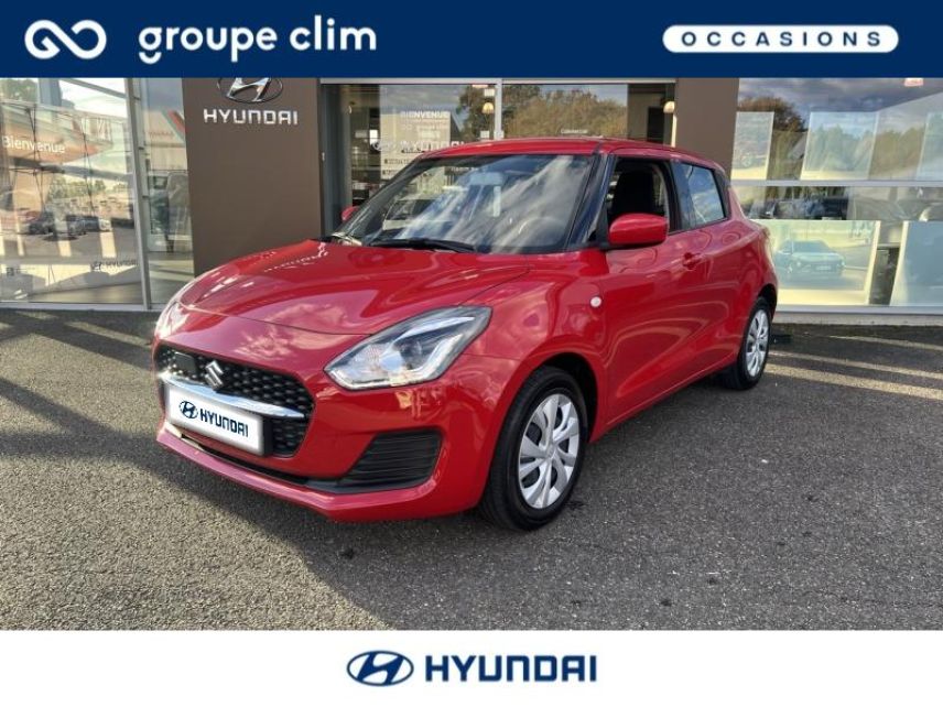 40280 : Hyundai Mont de Marsan i-AUTO - SUZUKI Swift - Swift - Burning Red Pearl métallisé - Traction - Essence/Micro-Hybride