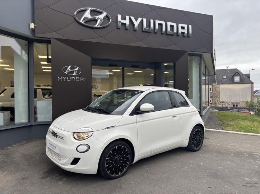 50300 : Hyundai Avranches - GCA - FIAT 500 - 500 - Blanc - Traction - Electrique