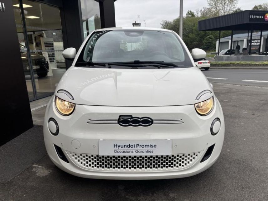 50300 : Hyundai Avranches - GCA - FIAT 500 - 500 - Blanc - Traction - Electrique