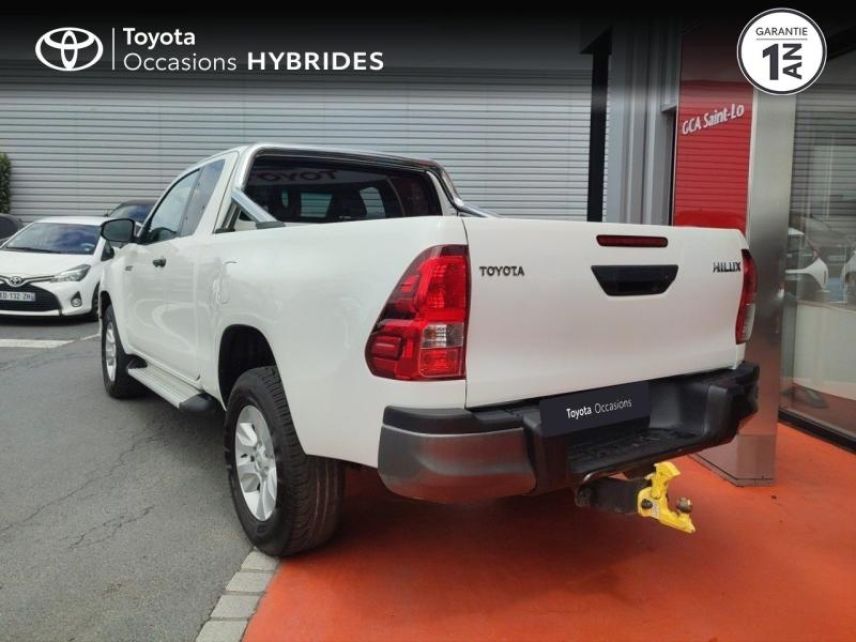 50000 : Hyundai Saint-Lô - GCA - TOYOTA Hilux - Hilux - Blanc - Transmission intégrale enclenc - Diesel