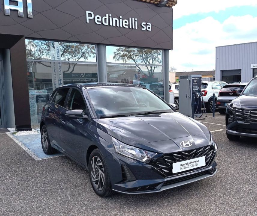 84120 : Hyundai PERTUIS - SA PEDINIELLI - HYUNDAI i20 Intuitive - i20 III - AURORA GREY - Automate sequentiel - Essence sans plomb