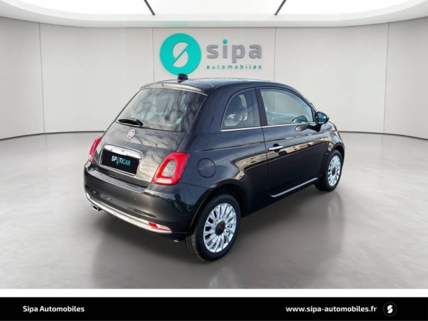 31200 : Hyundai TOULOUSE NORD - AUTO NORD - FIAT 500 SERIE 9 EURO 6D-FULL Dolcevita - 500 II - NOIR - Boîte manuelle - Essence sans plomb