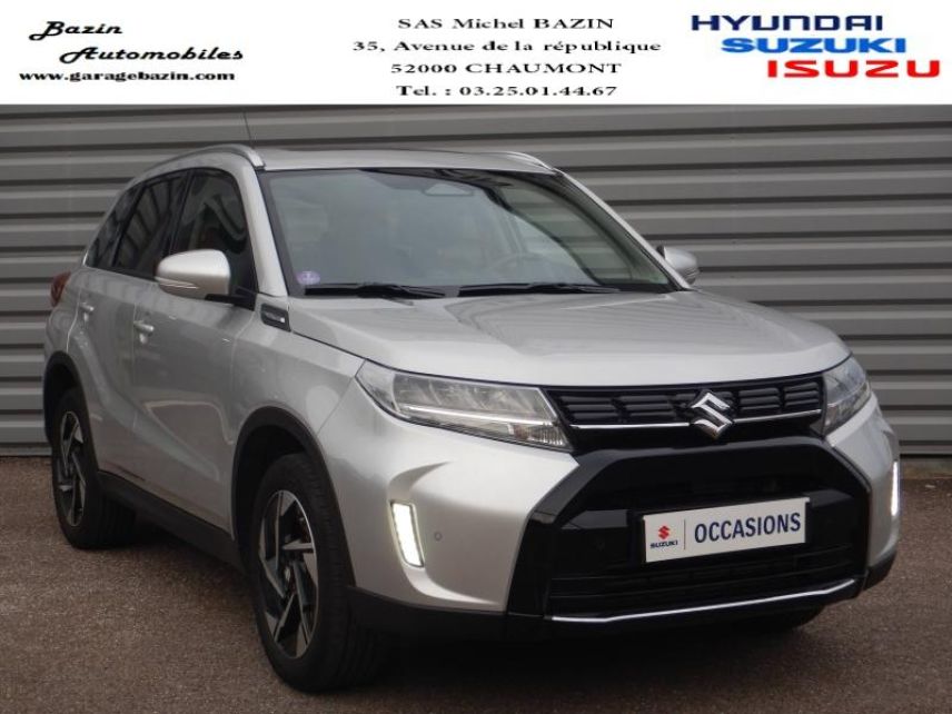 52000 : Hyundai Chaumont - Garage Michel Bazin - SUZUKI Vitara - Vitara - Silky Silver métallisé 2 - Traction - Essence/Micro-Hybride