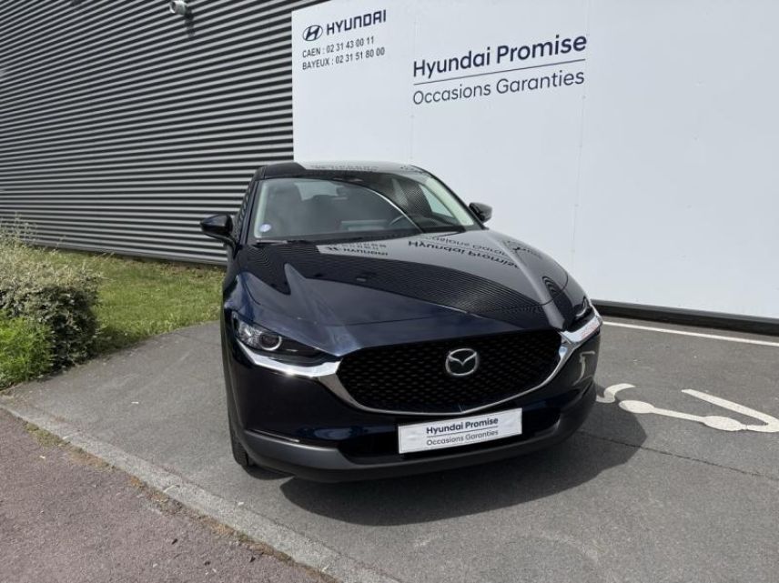 14100 : Hyundai Lisieux - Trajectoire Automobiles - MAZDA CX-30 - CX-30 - Deep Crystal Blue Mica - Traction - Essence/Micro-Hybride