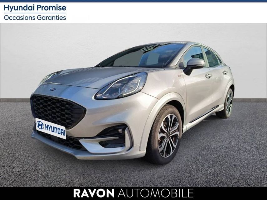 42100 : Hyundai Saint-Etienne - Ravon Automobile - FORD PUMA ST-Line - PUMA II - Gris - Boîte manuelle - Essence / Ethanol