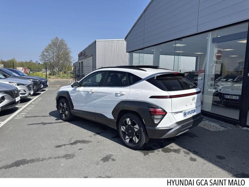 35400 : Hyundai Saint-Malo - GCA - HYUNDAI Kona - Kona - Atlas White - Traction - Hybride : Essence/Electrique