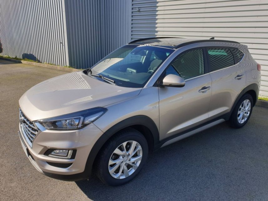 29200 : Hyundai Brest - Iroise Automobiles - HYUNDAI Tucson - Tucson - White Sand - Traction - Diesel/Micro-Hybride