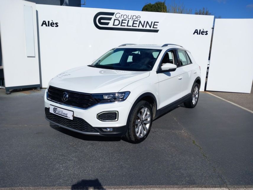 30100 : Hyundai Alès - Auto Hall - VOLKSWAGEN T-ROC Carat - T-ROC - Blanc - Automate sequentiel - Essence sans plomb
