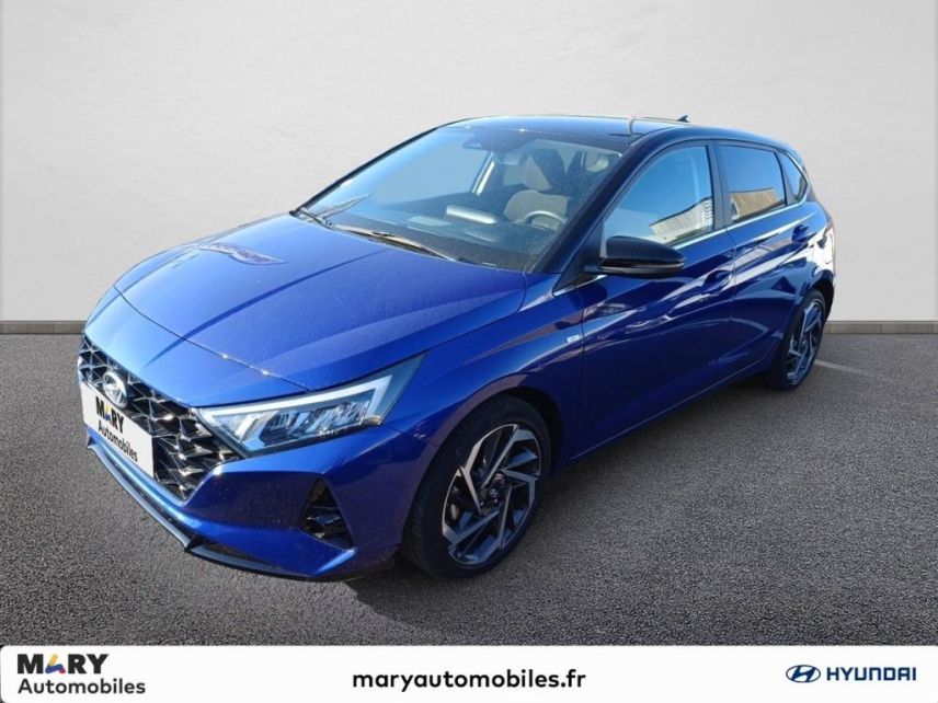 76000 : Hyundai Rouen - JFC by Mary Automobiles - HYUNDAI i20 Creative - i20 III - Intense Blue/Phantom Black - Automate sequentiel - Essence sans plomb