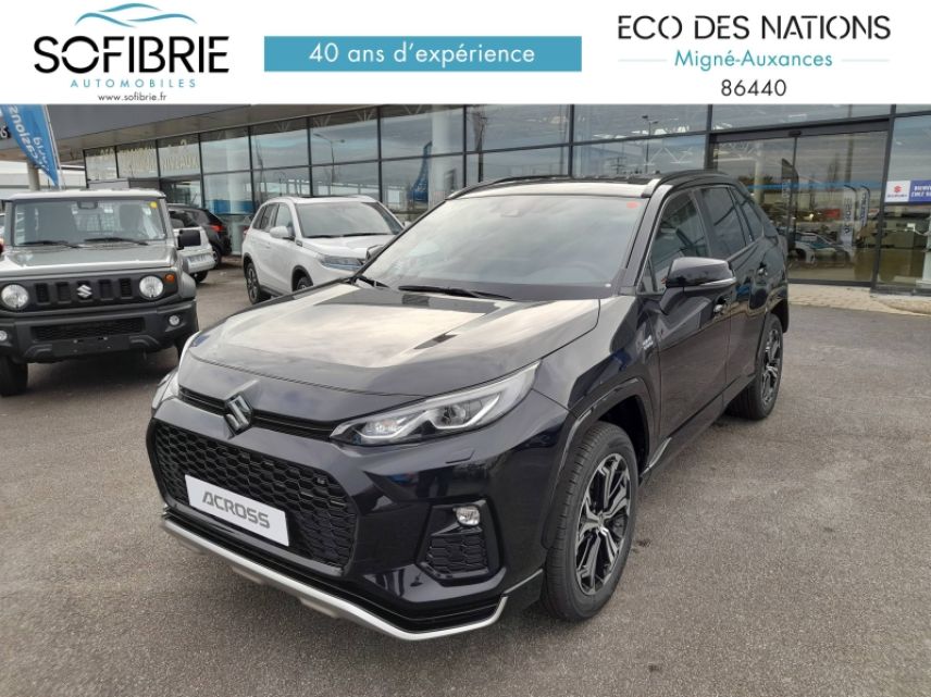 86000 : Hyundai Poitiers - Eco des Nations - SUZUKI Across - Across - Attitude Black Mica métallisé - Transmission intégrale - Hybride rechargeable : Essence/Electrique