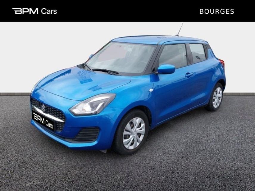 18230 : Hyundai Bourges - BPM Cars - SUZUKI Swift - Swift - Speedy Blue métallisé - Traction - Essence/Micro-Hybride