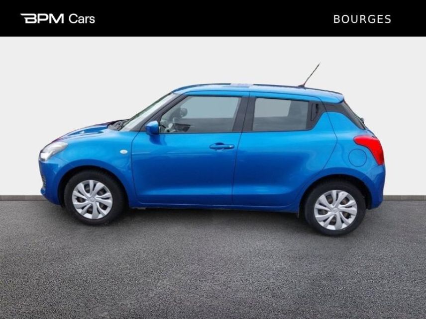 18230 : Hyundai Bourges - BPM Cars - SUZUKI Swift - Swift - Speedy Blue métallisé - Traction - Essence/Micro-Hybride