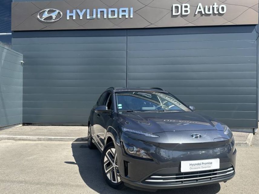 21300 : Hyundai Dijon - Privilège Automobiles - HYUNDAI KONA ELECTRIC Intuitive - KONA ELECTRIQUE - GRIS FONCE - Automate à fonct. Continu - Courant électrique