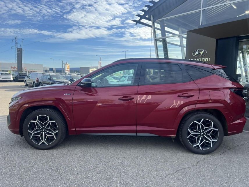 21300 : Hyundai Dijon - Privilège Automobiles - HYUNDAI TUCSON N Line Executive - TUCSON IV - Rouge - Boîte automatique - Essence / Courant électrique