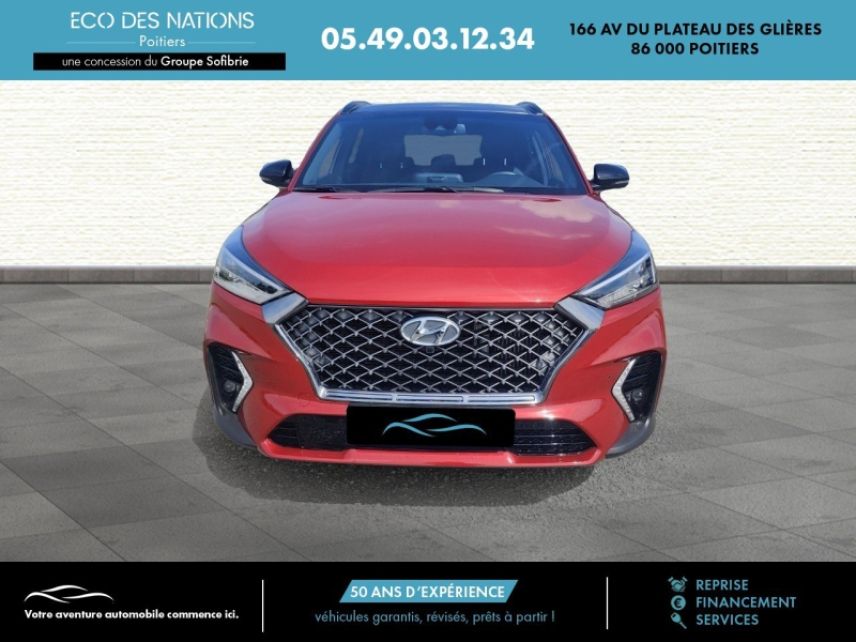 86000 : Hyundai Poitiers - Eco des Nations - HYUNDAI Tucson - Tucson - Rouge - Traction - Diesel/Micro-Hybride