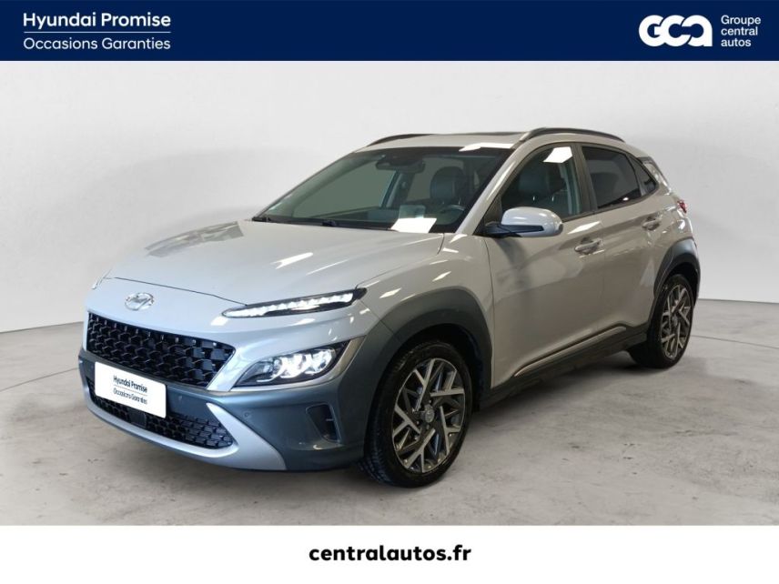 69190 : Hyundai Lyon Sud - Groupe Central Autos - HYUNDAI KONA HYBRID Executive - KONA - Gris - Automate sequentiel - Essence / Courant électrique