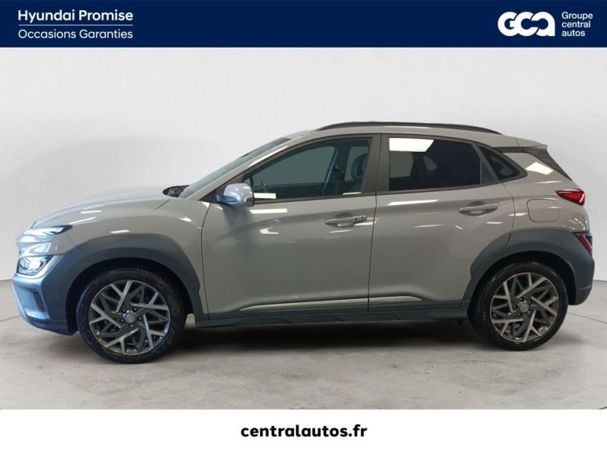 69190 : Hyundai Lyon Sud - Groupe Central Autos - HYUNDAI KONA HYBRID Executive - KONA - Gris - Automate sequentiel - Essence / Courant électrique
