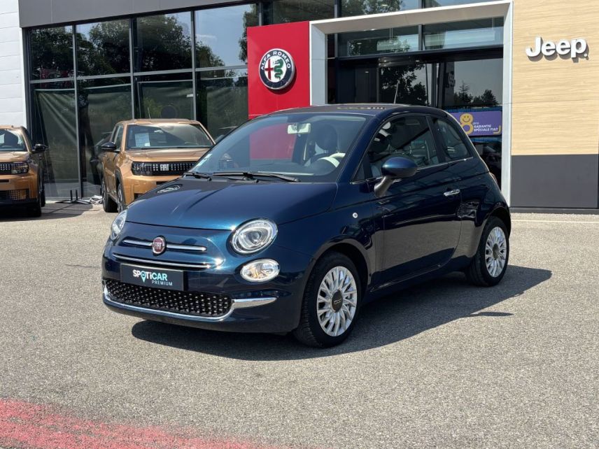 04100 : Hyundai Manosque - Pedinielli - FIAT 500 SERIE 9 EURO 6D-FULL Dolcevita - 500 II - Bleu - Boîte manuelle - Essence sans plomb