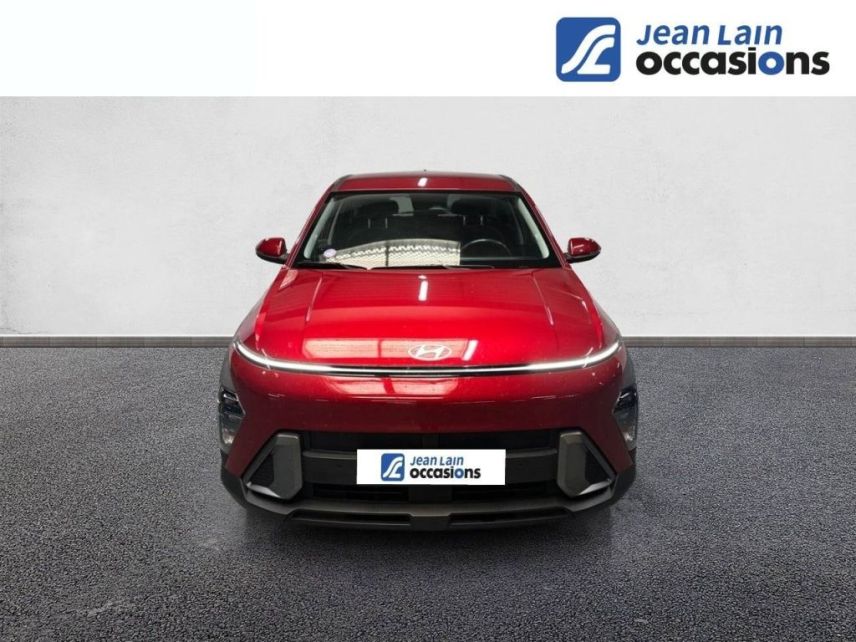 74600 : Hyundai Annecy - Jean Lain Mobilités - HYUNDAI KONA Intuitive - KONA II - Rouge - Automate sequentiel - Essence / Courant électrique