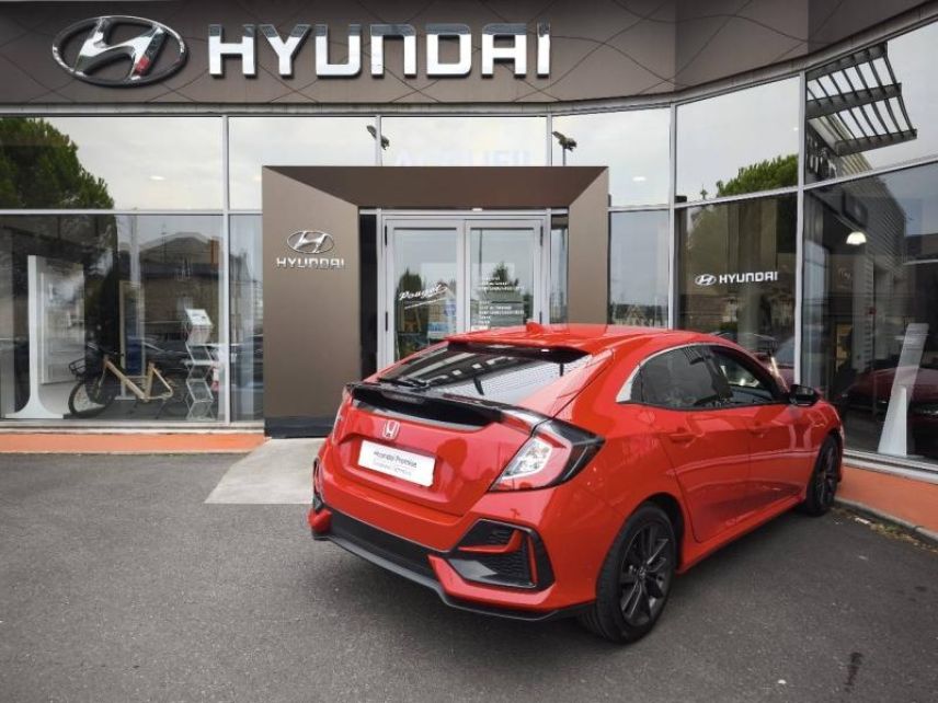 19100 : Hyundai Brive-la-Gaillarde - Garage Pouget - HONDA Civic - Civic - Rouge - Traction - Essence