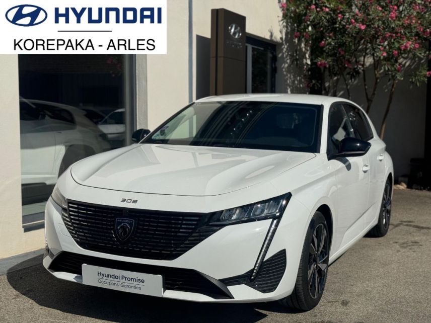 13200 : HYUNDAI Arles - Lexa Automobile - PEUGEOT 308 Allure - 308 III - Blanc - Boîte manuelle - Essence sans plomb