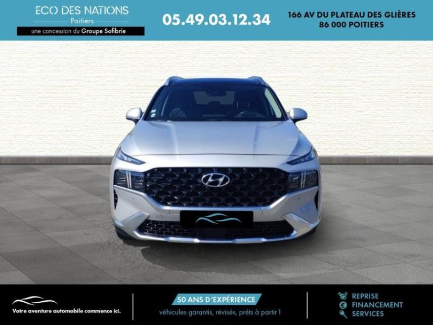 86000 : Hyundai Poitiers - Eco des Nations - HYUNDAI Santa Fe - Santa Fe - Magnetic Force Métal - Transmission intégrale - Hybride rechargeable : Essence/Electrique