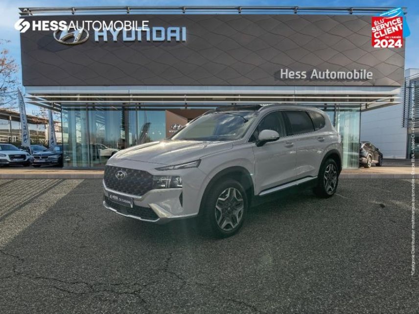 67800 : Hyundai Strasbourg - HESS Automobile - HYUNDAI Santa Fe - Santa Fe - Glacier White Métal - Transmission intégrale - Hybride rechargeable : Essence/Electrique